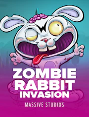 Juego temático con conejos zombie y acción caótica